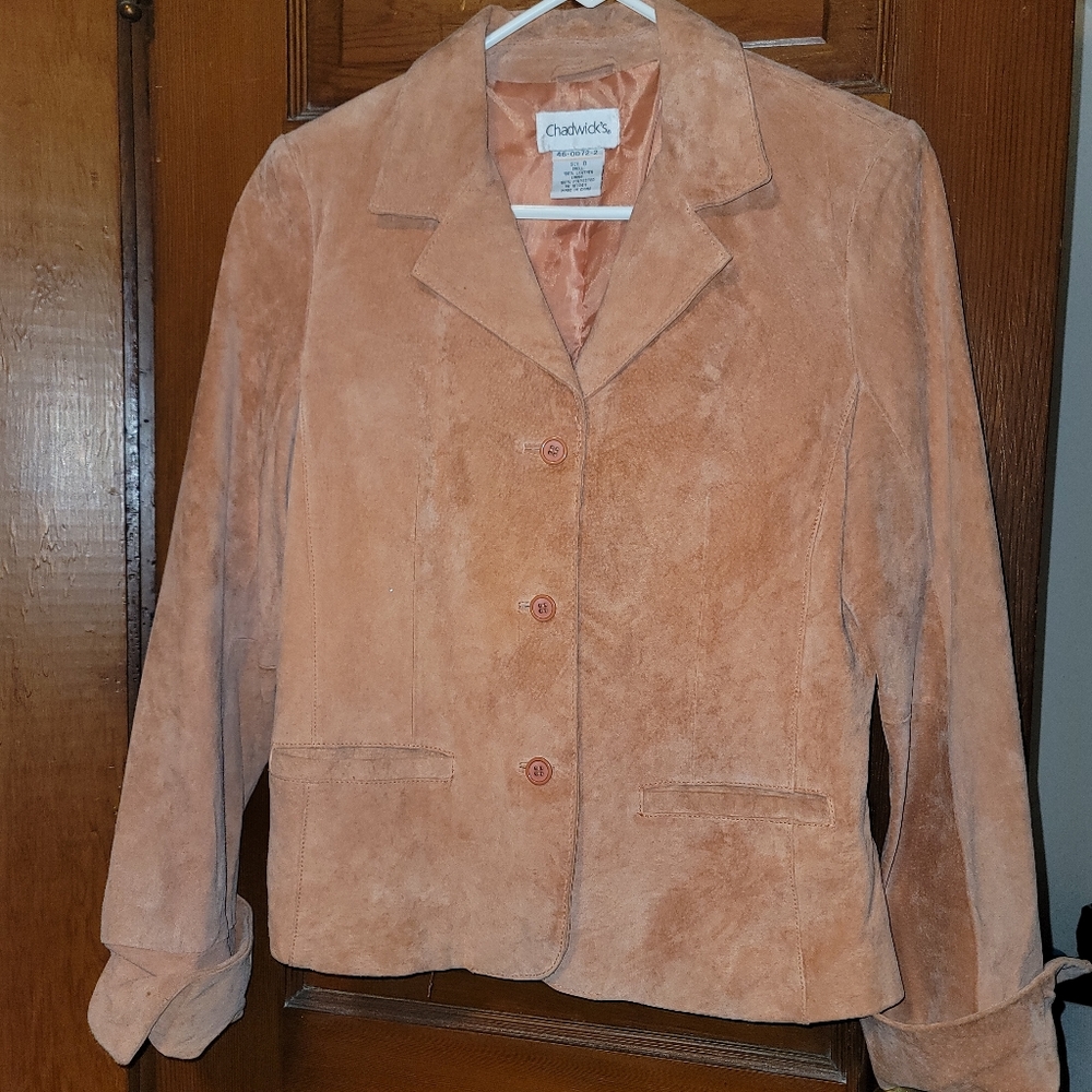 Chadwicks of Boston leather blazer